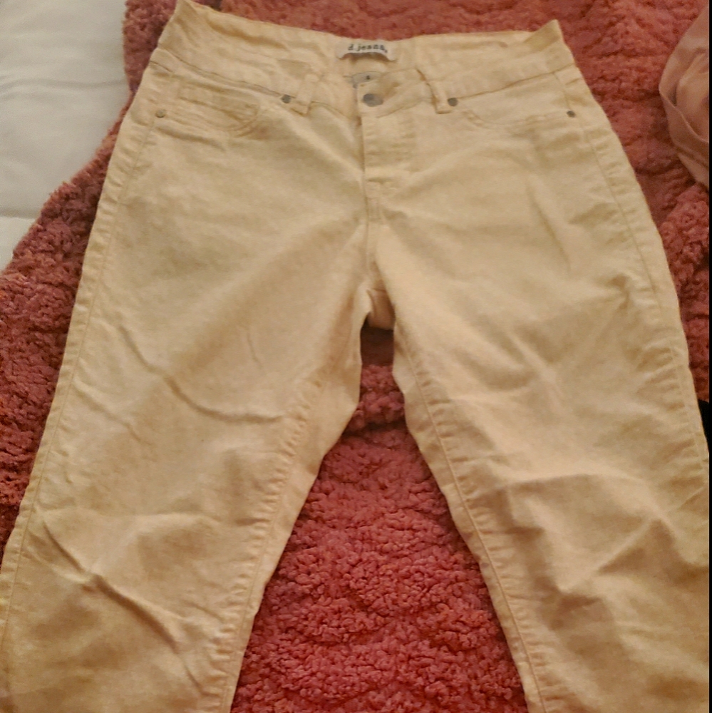 Pink ankle pants